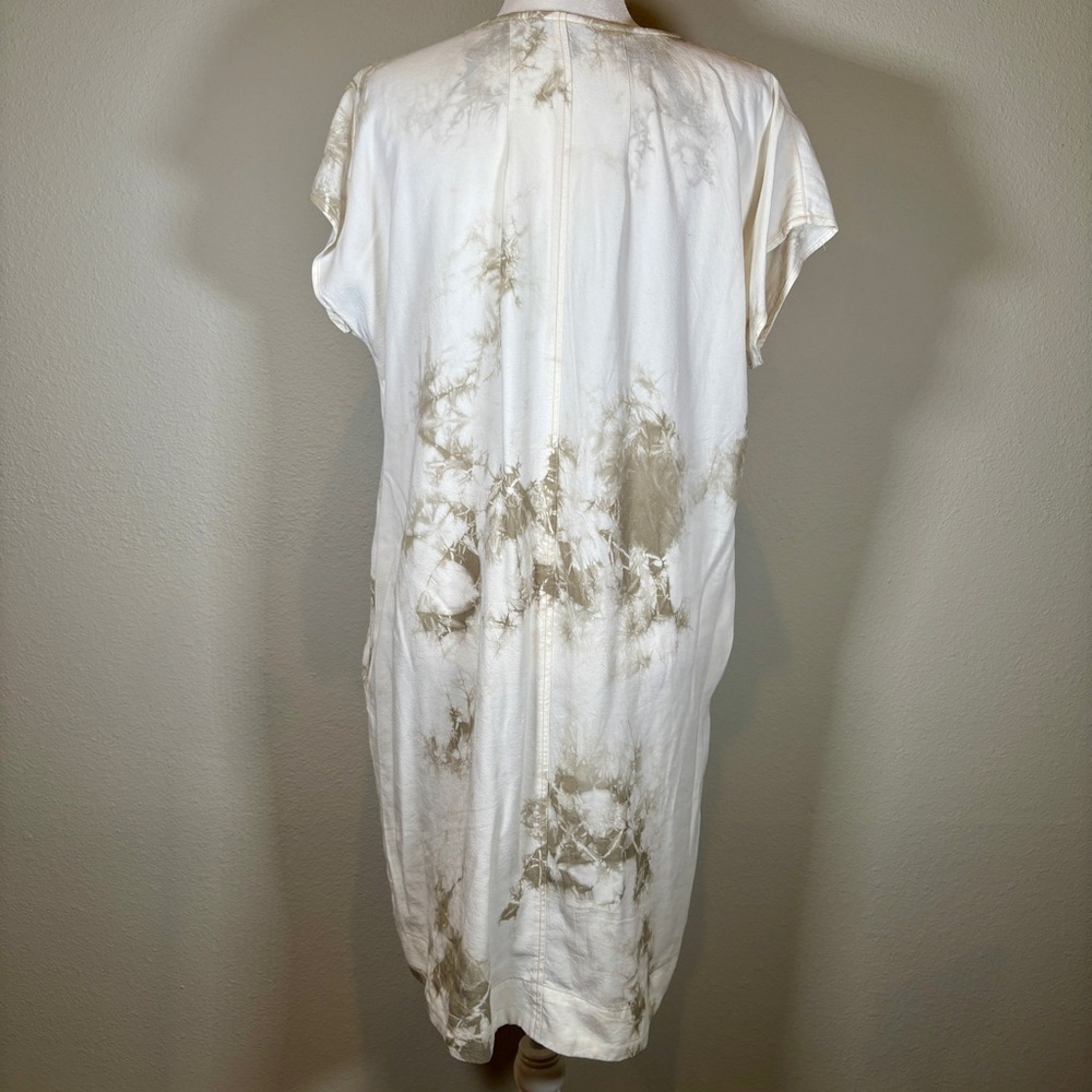 NWOT Maven West Cream Tie Dye Dress Size Small - Picture 4 of 7